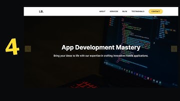 Design A Responsive Modern Website Using HTML, CSS & JavaScript (Part 4)