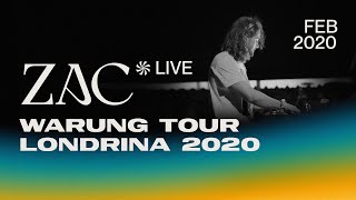 ZAC @ Warung Tour Londrina 2020 | Live Set [Full 4K] [Progressive House / Melodic Techno DJ Mix]