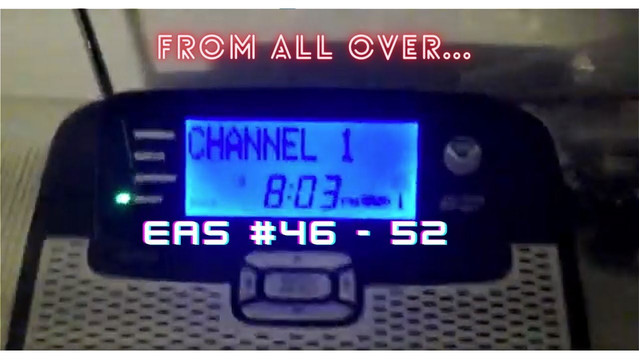 FROM ALL OVER... EAS compilation from 9/25/2023 (Alerts #46 - 52)