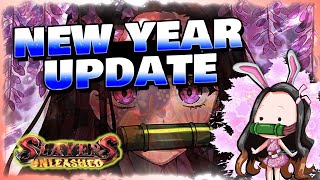 25 New Codes] New Year Update Slayers Unleashed Roblox + Nezuko BDA  Showcase (Roblox) 