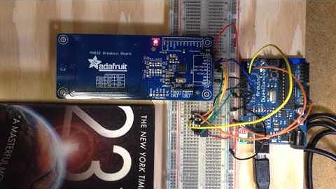 Adafruit NFC Controller Demo + Arduino