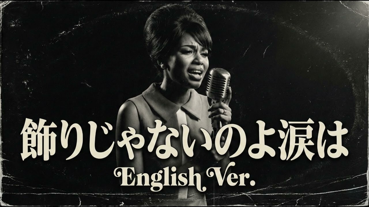 飾りじゃないのよ涙は (English Ver.) – 中森明菜 | Kazari Janai no yo Namida wa | Noir Jazz Ballad