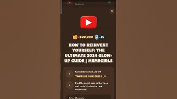 How To Reinvent Yourself: The Ultimate 2024 Glow-Up Guide | Memegirls | Memefi Codes | Telegram