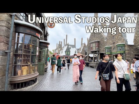 【4K】Пробуждение Universal Studios в Японии | Осака, Япония