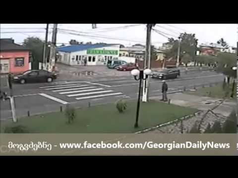 სააკაშვილის ველოსიპედით დამტვრევის ვიდეო კადრები თურქეთიდან