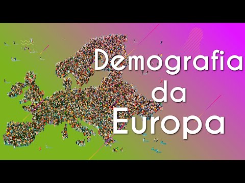 Vídeo: A população total da União Europeia. População dos países da UE