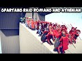SPARTANS Vs ROMANS + ATHENIAN - TABS - Totally Accurate Battle Simulator