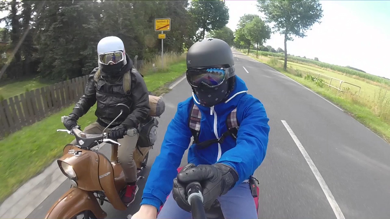 Schwalbenrudel 2016 Simson Schwalbe On Tour Youtube