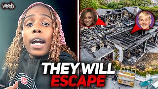 Ally Carter Names Celebs That Used LA Fires To Destroy Epstein Evidence
