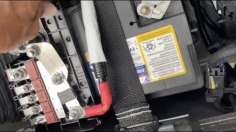 How to replace a dead 12 volt battery in a locked 2012 Chevy Volt