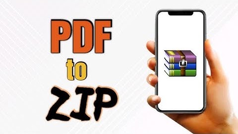 💥 How to Convert PDF to ZIP in Smartphone ( Quick Learn)