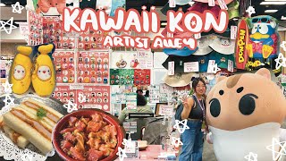 Flying to Hawaii for Kawaii Kon Artist Alley 2024!! | eating so much poke...