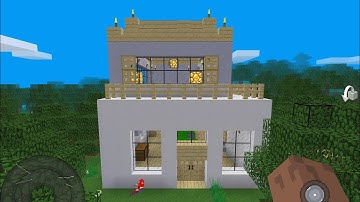 Small modern house tutorial  [MultiCraft]