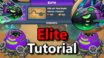 Lych Elite Tutorial ||  Easy tier 1 strategy  ||  End of the Road || (BTD6)