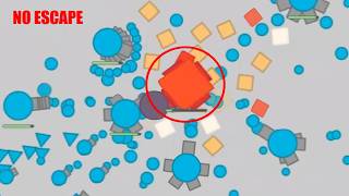 No Escape… Bosses Got Destroyed | Diep.io
