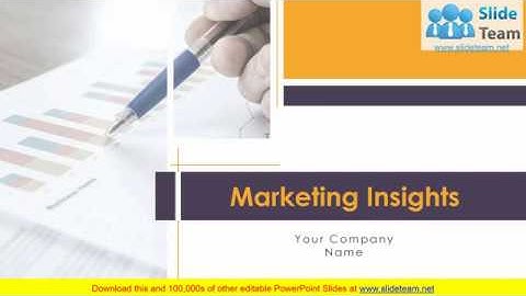 Marketing Insights PowerPoint Presentation Slides