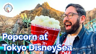 Eating ALL the Popcorn Flavours at Tokyo DisneySea | JAPAN FOOD GUIDE