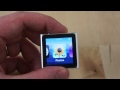 Prsentation ipod nano 6g de chez apple