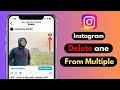 How To Delete/Remove One Picture From Multiple Instagram Post | Delete One From Multiple Photos