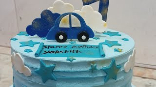  Car wala Cake ka beautiful design || Blue colour cars wala cake #car #cake #video #trending #virals