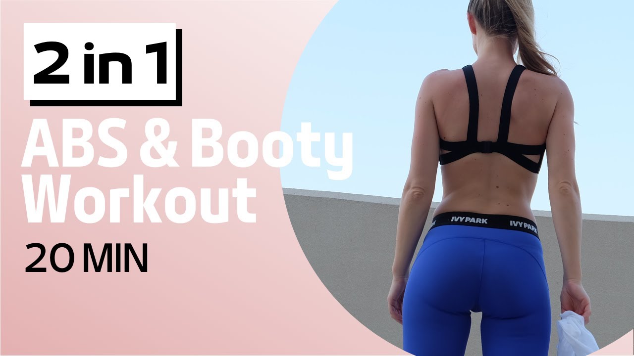 2in1 ABS & Booty Workout 20 Min 2w1 Trening Brzucha i Pośladków 20