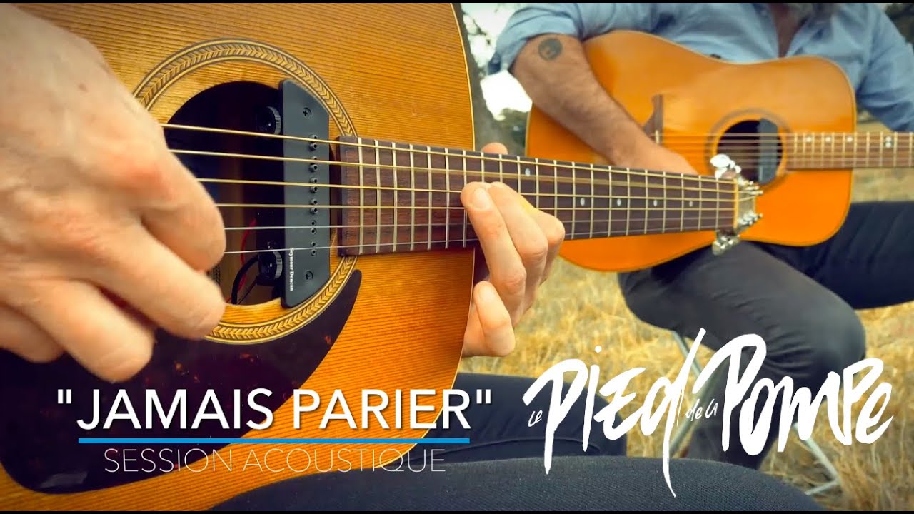 Watch Le Pied de la Pompe / "Jamais parier" version acoustique on YouTube Watch Le Pied de la Pompe / "Jamais parier" version acoustique on YouTube