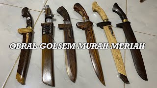 Obral!!! Berbagai macam Golok sembelih murah meriah