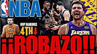 WHAT A SHAME!! 😱 The WHOLE TRUTH about the NBA MVP LADDER