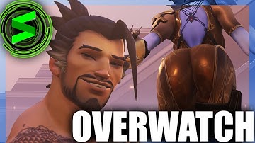 TRYING TO MAIN HANZO AND WIDOWMAKER [OVERWATCH] [HIGHLIGHTS #1]