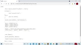 PHP not working showing code/Error in PHP