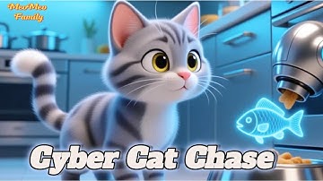 A Day in the Life of an AI Cat — Futuristic Animation Short Film!