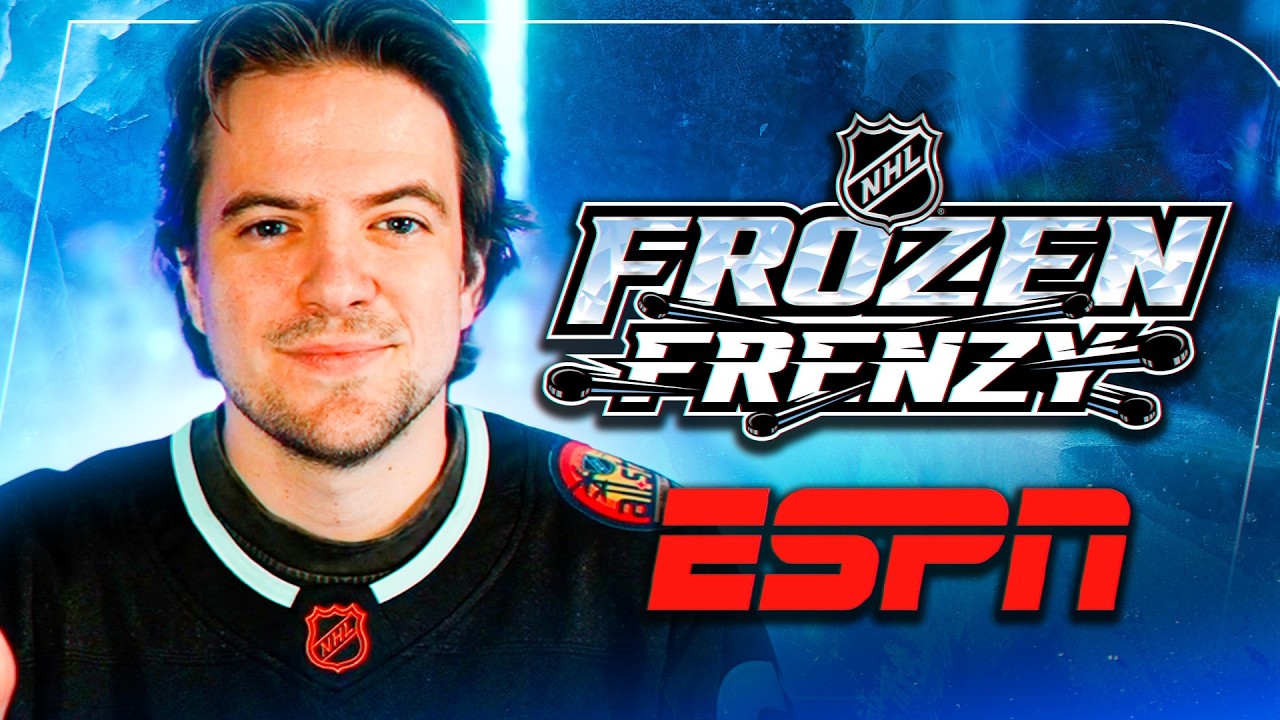 WATCHING ALL 32 NHL TEAMS AT THE SAME TIME... *NHL FROZEN FRENZY w/ ESPN*