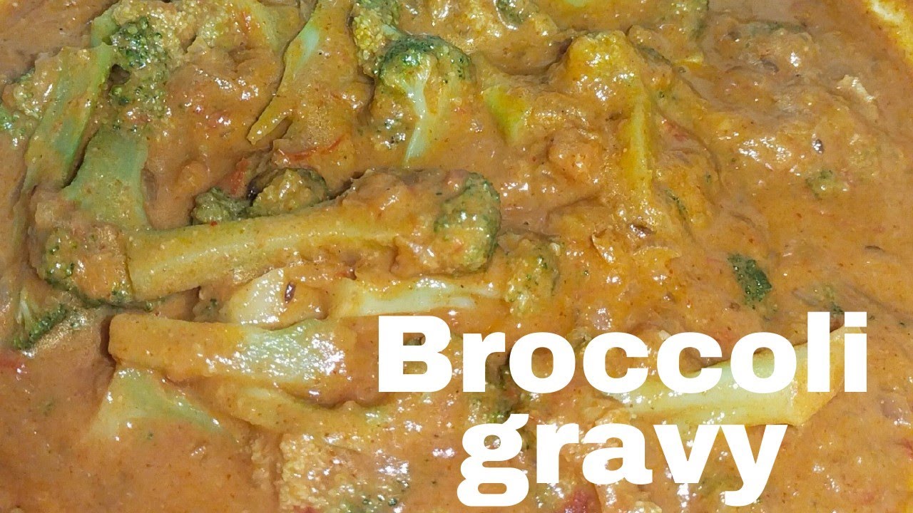 broccoli 🥦 gravy recipe in Kannada Magathi kitchen 3 YouTube