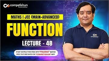 48 Function Solving equations and inequalities using graphs, number of solutions IIT JEE Mathematics