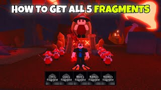 ALL 5 Crimson King FRAGMENTS LOCATION In Fisch! Roblox