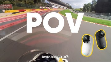 Onboard with Peter Hickman at Spa Francorchamps | Insta360 GO 3S In-Helmet POV