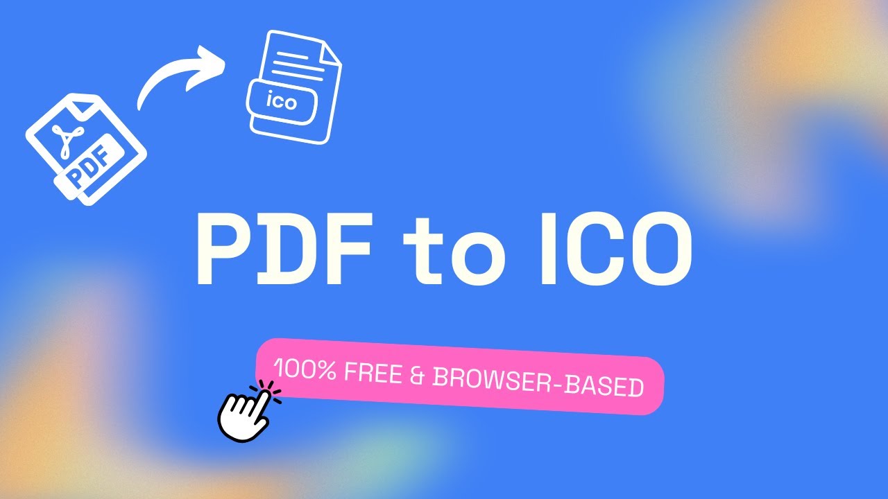 Ico Poster.pdf How To Convert PDF Documents To ICO - YouTube