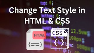 CHANGE TEXT STYLES IN HTML|Mily Making