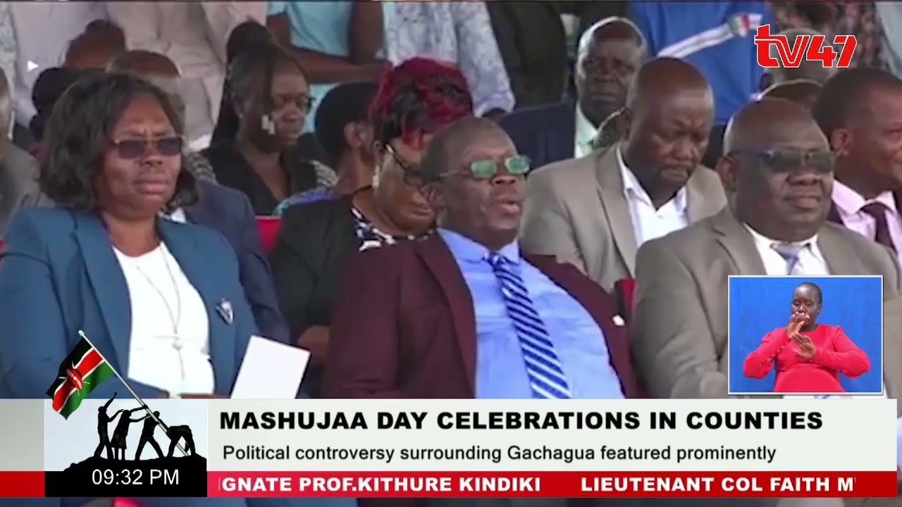 Mashujaa Day 2024 celebrations were marked in different counties