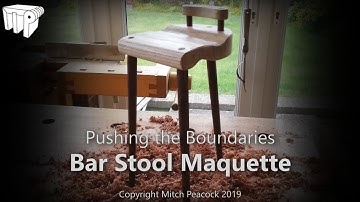 X-Carve Bar Stool - Expand Capabilities of a Flat-bed CNC