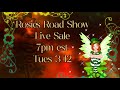 Rosies live roadshow lots of great stuff  tue 312 7pm est