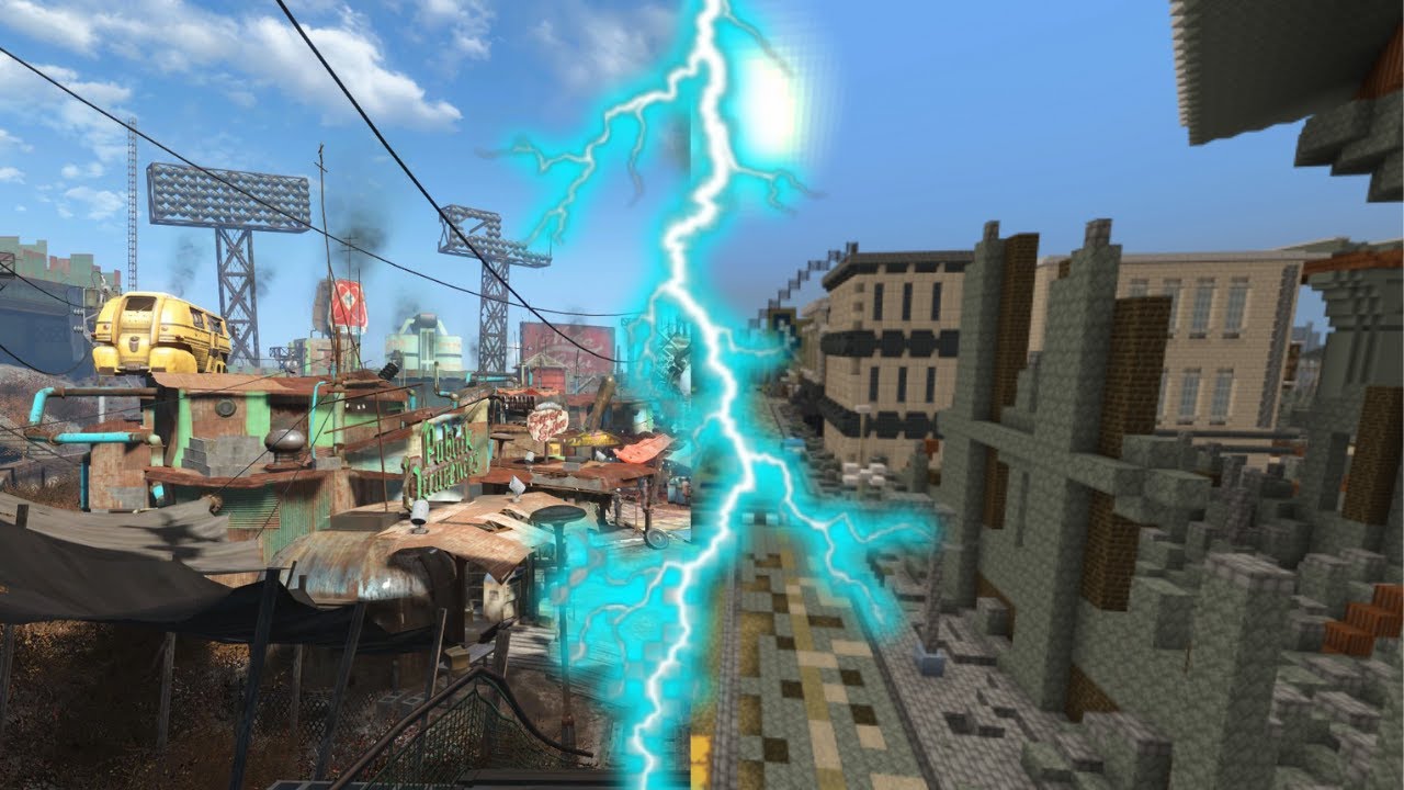 Minecraft, but its Fallout? (Mods) - YouTube