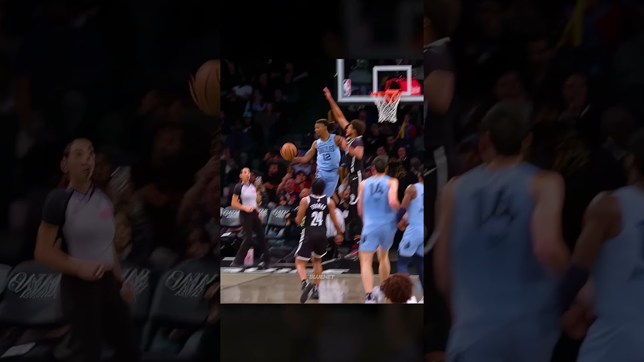 Ja Morant 360 Jelly Layup Slow Motion!