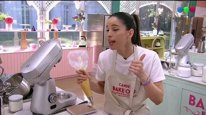 Bake Off Famosos: la escena de celos de Cande Molfese a Gastón Edul