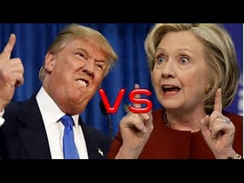 ERB IS BACK!! Donald trump vs Hilary Clinton reaction - YouTube