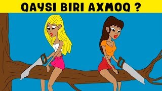 QAYSI BIRI AXMOQ? ( AJOYIB BOSHQOTIRMA)