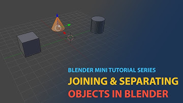 Learn To Join & Separate Objects In Blender 3D