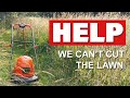 Our no mow nightmare! | Grass cutting problems | No Mow May for wildflower meadow