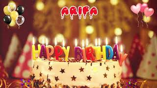 ARIFA Birthday Song – Happy Birthday to You