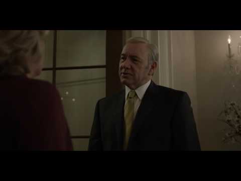 Frank pushes Cathy Durant - House of Cards season 5